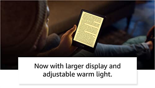 Amazon Kindle Paperwhite (16 GB): ahora con una pantalla más grande, luz cálida ajustable, mayor duración de la batería y cambio de página más rápido – Agave Green