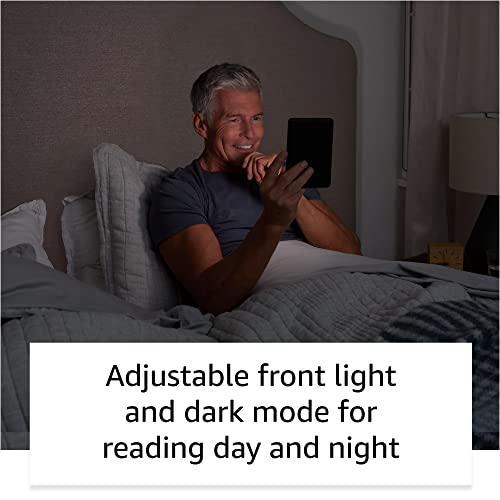 Amazon Kindle: el Kindle más liviano y compacto, con batería de mayor duración, luz frontal ajustable y 16 GB de almacenamiento – Negro