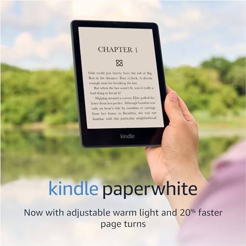 Amazon Kindle Paperwhite (16 GB): ahora con una pantalla más grande, luz cálida ajustable, mayor duración de la batería y cambio de página más rápido – Agave Green