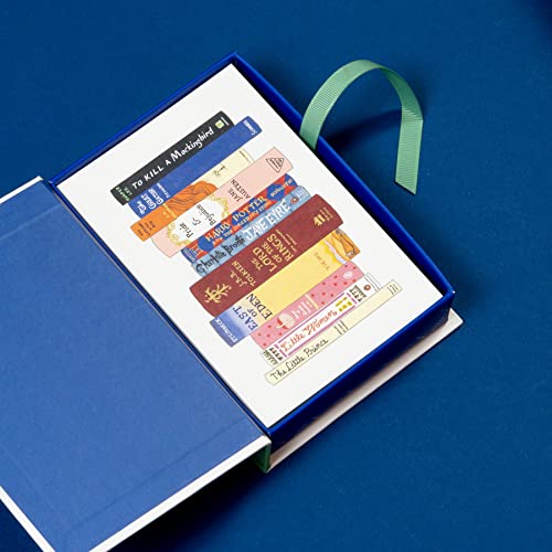 Bibliófilo: 50 Postales: (Postales literarias, regalo de papelería para amantes de los libros)
