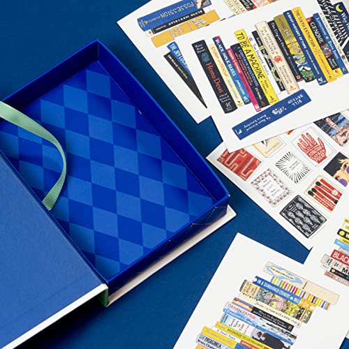 Bibliófilo: 50 Postales: (Postales literarias, regalo de papelería para amantes de los libros)