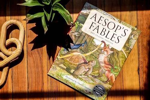 Fábulas de Esopo Tapa dura: La edición clásica del aclamado ilustrador Charles Santore (Charles Santore Children's Classics)