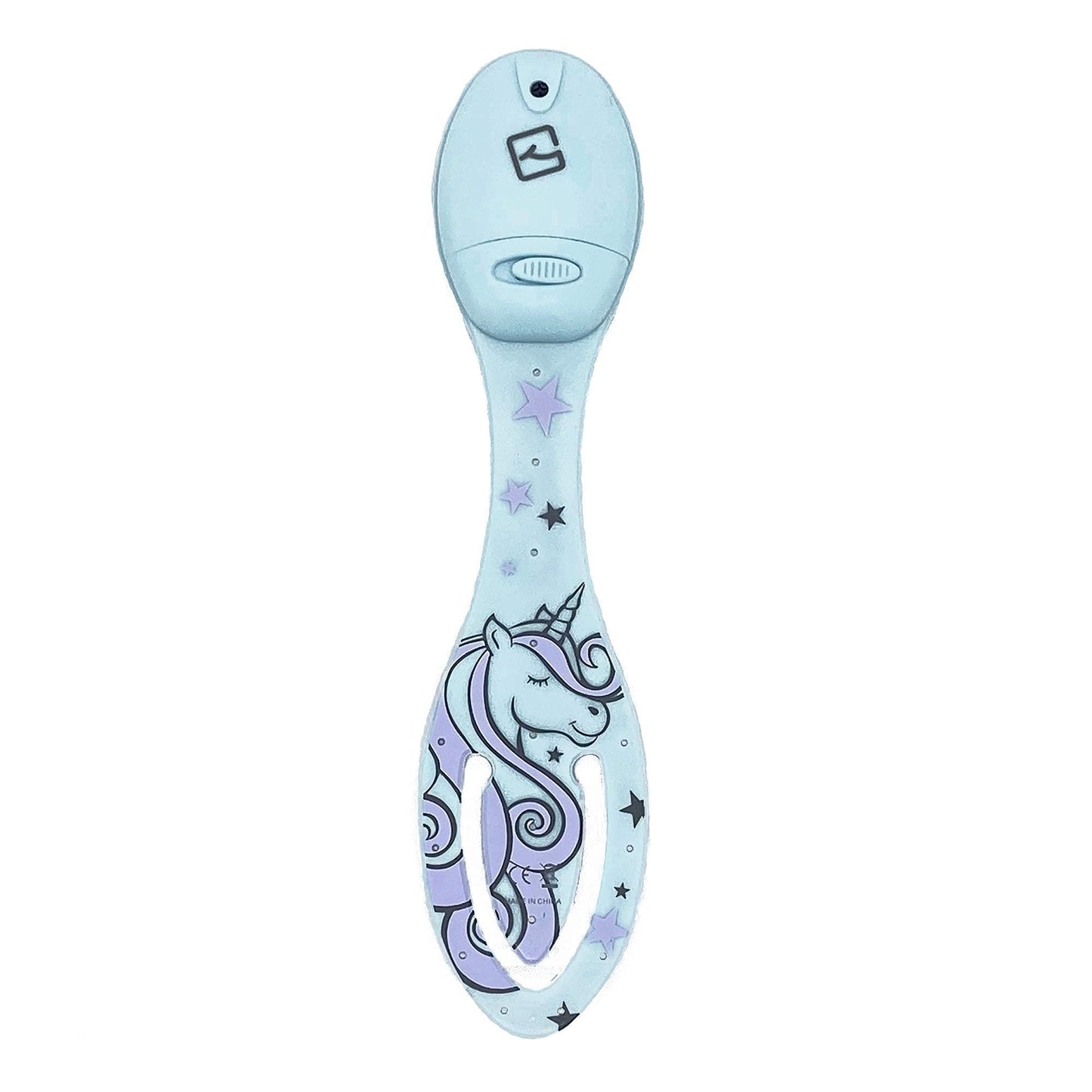 Luz de lectura Flexilight | Luz de libro marcapáginas 2 en 1 | Lámpara de lectura LED con clip | Antorcha de libros para niños y adultos para leer en la cama | Accesorios para libros | Idea de regalo para lectores y amantes de los libros (unicornio)