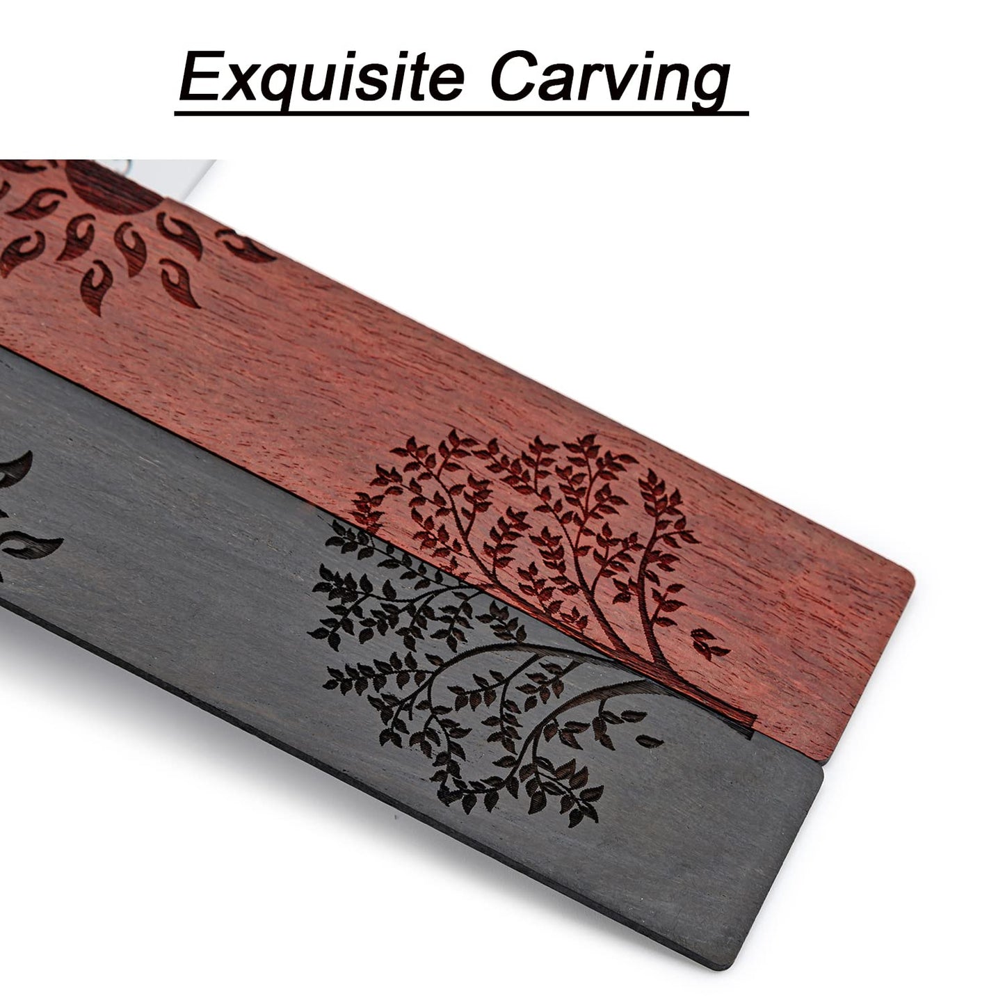 Marcapáginas de madera, regalo único para hombres y mujeres, accesorios para marcapáginas (sol y árbol), 2 uds.