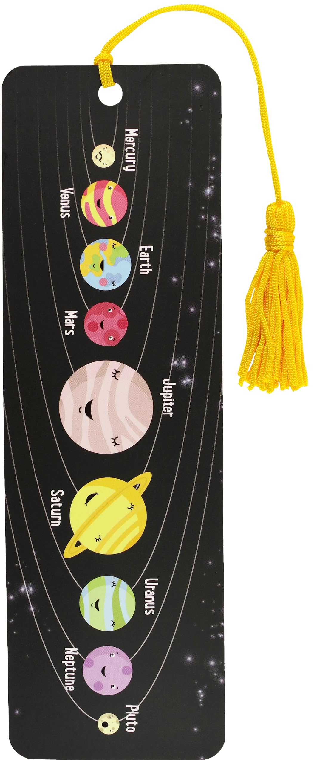 Marcapáginas infantil del Sistema Solar