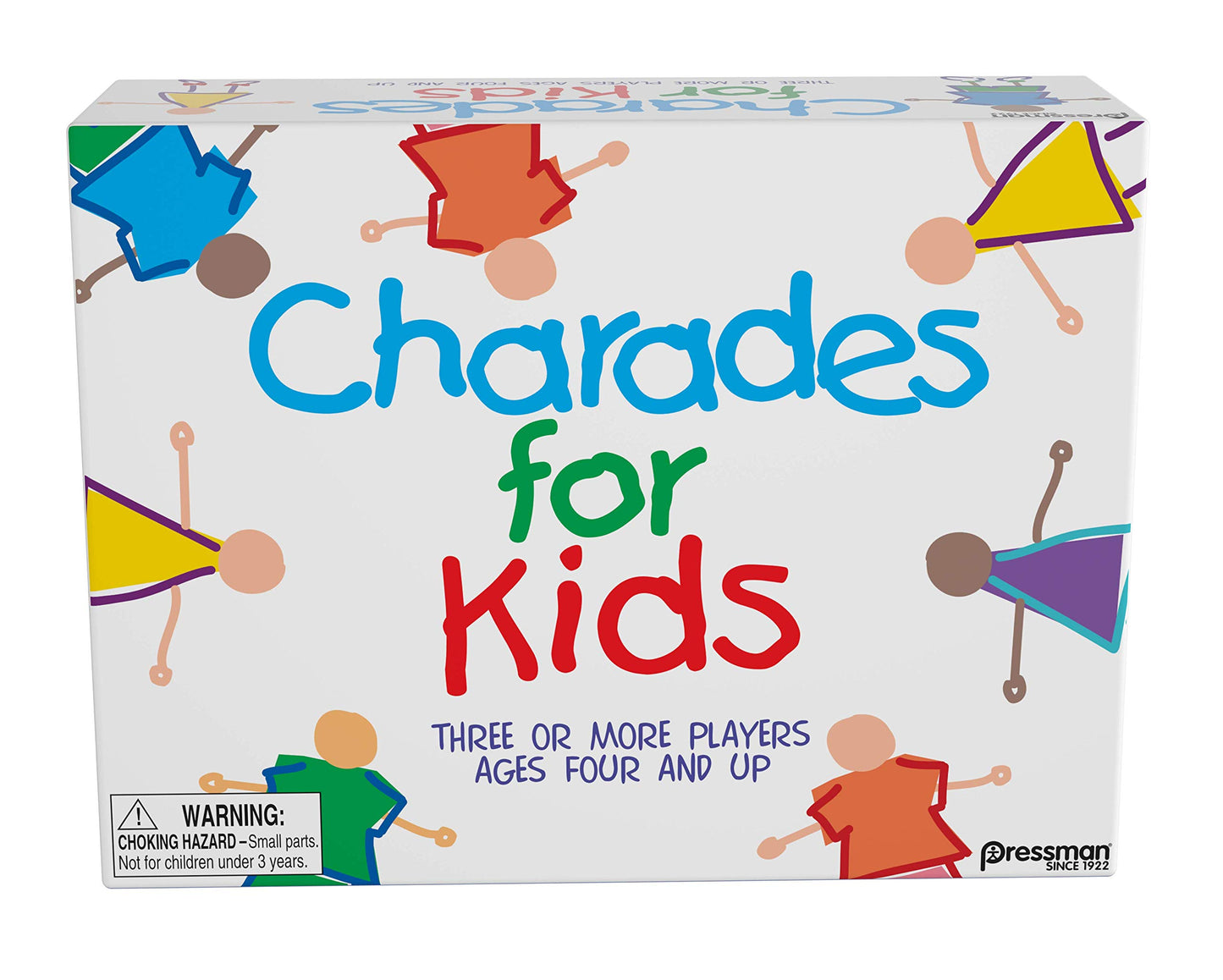 Pressman Charades para niños: el juego familiar 'No se requiere lectura', 5"