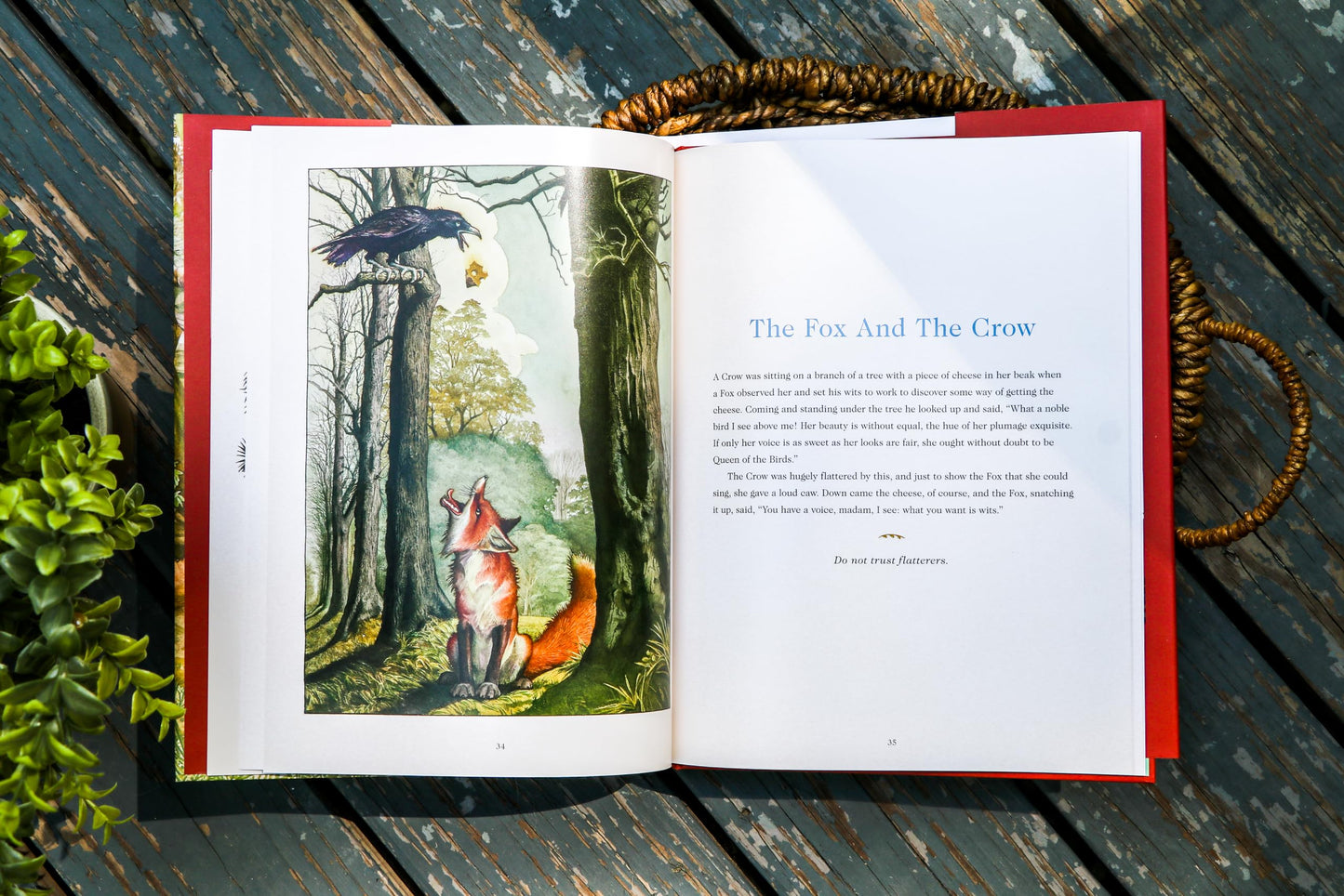 Fábulas de Esopo Tapa dura: La edición clásica del aclamado ilustrador Charles Santore (Charles Santore Children's Classics)